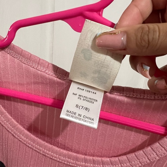 ❄️ Lily Bleu - Girls Ribbed Top - Picture 3 of 3